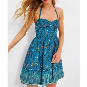 EMPORIO SIRENUSE Blue Freda Mini Dress